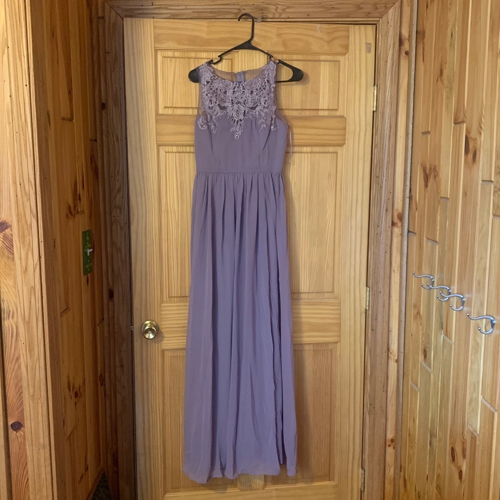 Dark Lavender Dress